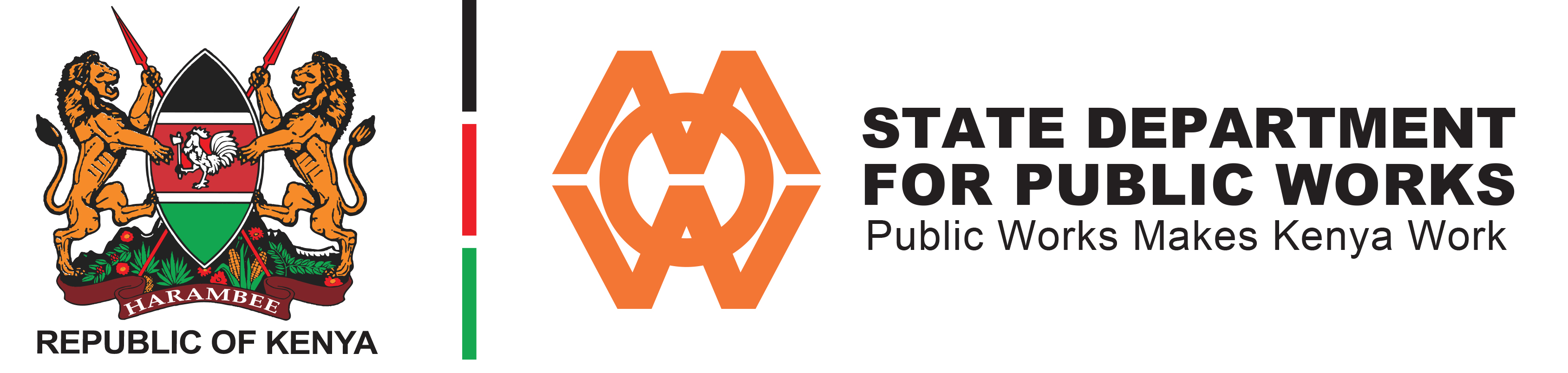 State Dept. for Public Works logo